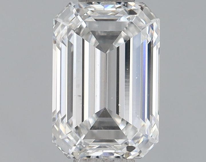 0.86 Carat Emerald Shaped Ideal Cut VS1 IGI Certified Lab Grown Diamond