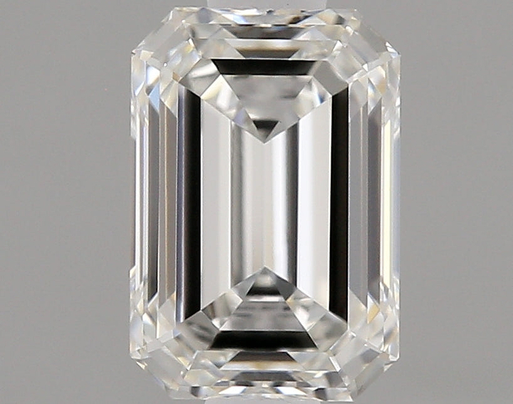 0.83 Carat Emerald Shaped Very Good Cut VVS2 IGI Certified Lab Grown Diamond