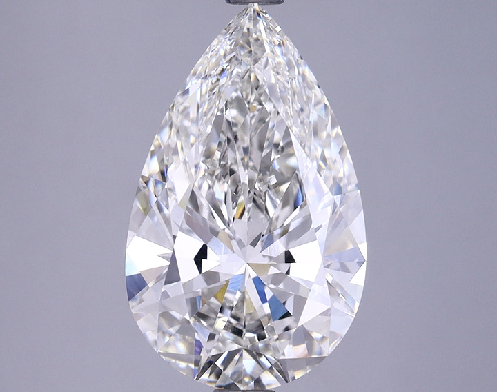 3.68 Carat Pear Shaped Ideal Cut VS1 IGI Certified Lab Grown Diamond
