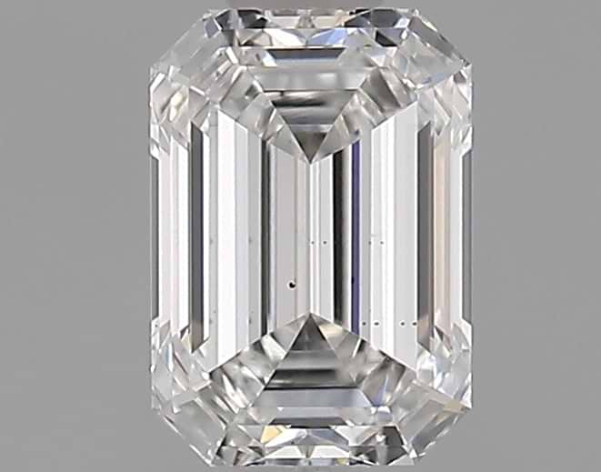 0.8 Carat Emerald Shaped Ideal Cut VS2 IGI Certified Lab Grown Diamond