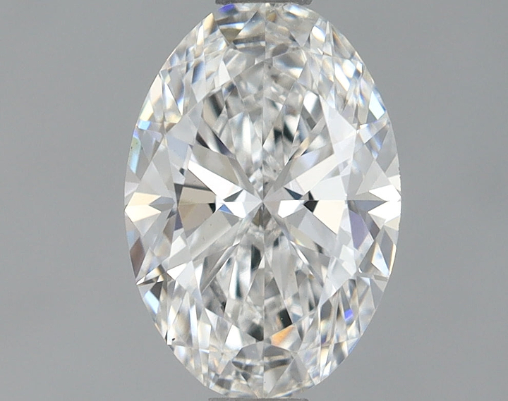 0.9 Carat Oval Shaped Ideal Cut VS2 IGI Certified Lab Grown Diamond