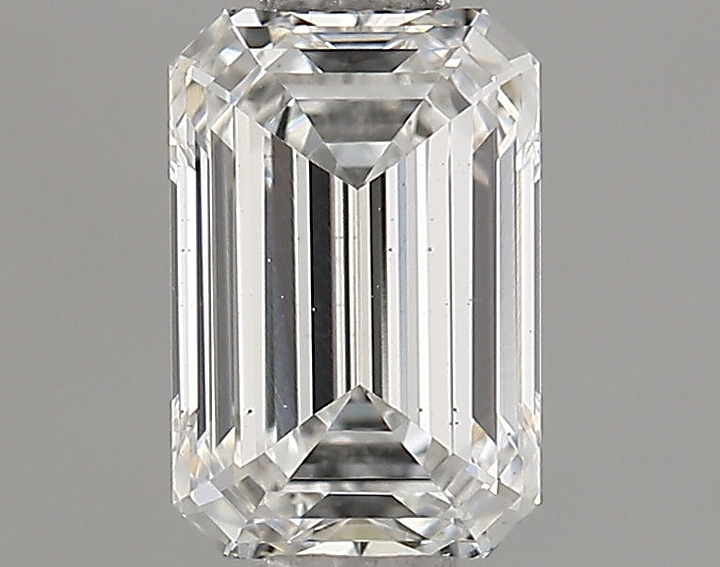 0.71 Carat Emerald Shaped Ideal Cut VS1 IGI Certified Lab Grown Diamond