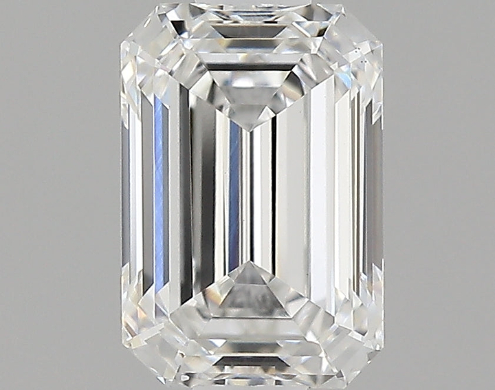 0.87 Carat Emerald Shaped Ideal Cut VS1 IGI Certified Lab Grown Diamond