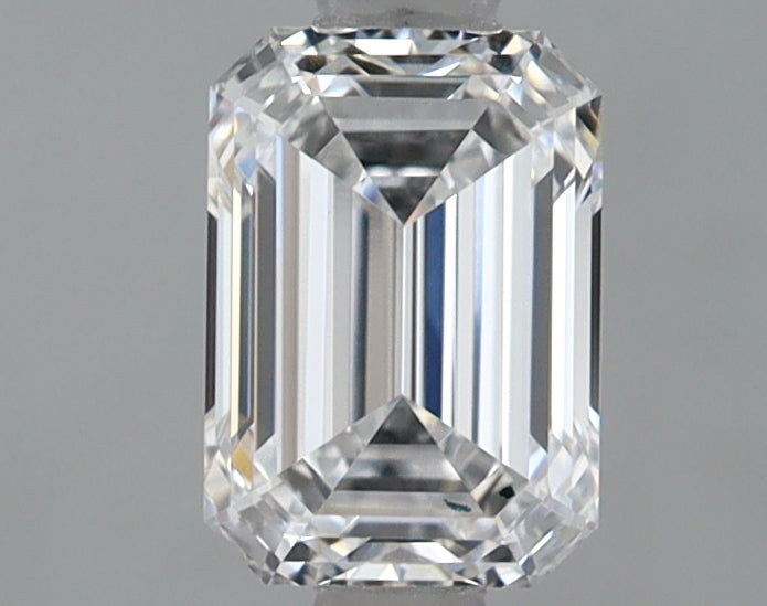1.08 Carat Emerald Shaped Ideal Cut VVS2 IGI Certified Lab Grown Diamond