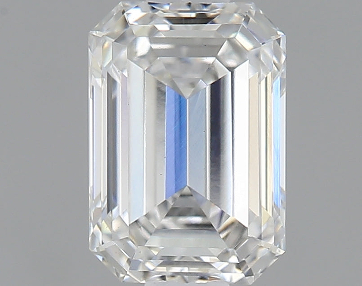 0.85 Carat Emerald Shaped Ideal Cut VS1 IGI Certified Lab Grown Diamond