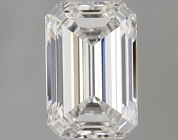 0.74 Carat Emerald Shaped Very Good Cut VVS2 IGI Certified Lab Grown Diamond