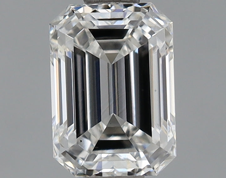 0.78 Carat Emerald Shaped Ideal Cut VS2 IGI Certified Lab Grown Diamond
