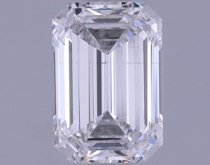 0.95 Carat Emerald Shaped Ideal Cut VS2 IGI Certified Lab Grown Diamond