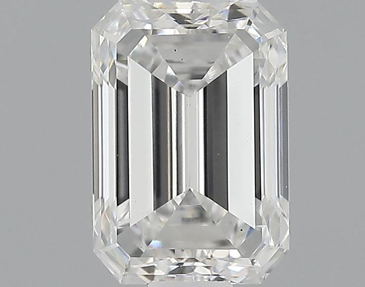 0.72 Carat Emerald Shaped Very Good Cut VS1 IGI Certified Lab Grown Diamond