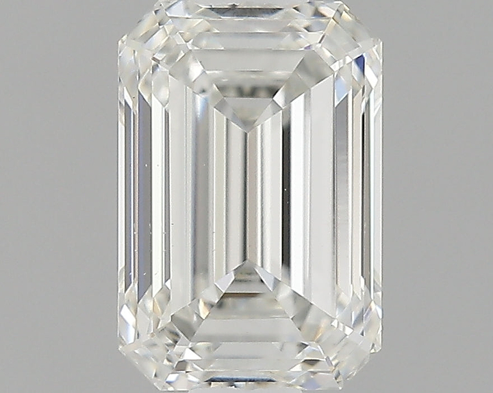 0.85 Carat Emerald Shaped Ideal Cut VS1 IGI Certified Lab Grown Diamond