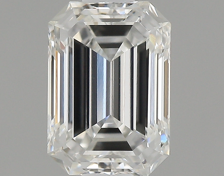 0.76 Carat Emerald Shaped Very Good Cut VVS2 IGI Certified Lab Grown Diamond