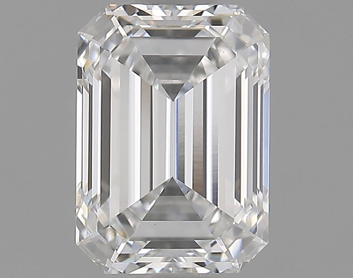 1.19 Carat Emerald Shaped Ideal Cut VVS2 IGI Certified Lab Grown Diamond