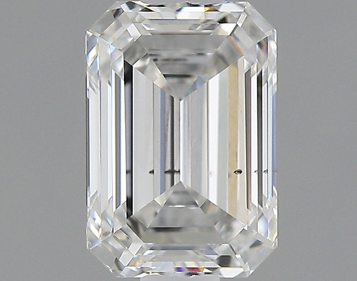 0.9 Carat Emerald Shaped Ideal Cut VS2 IGI Certified Lab Grown Diamond