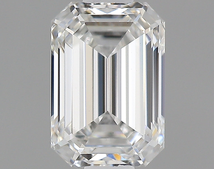 0.82 Carat Emerald Shaped Ideal Cut VS1 IGI Certified Lab Grown Diamond