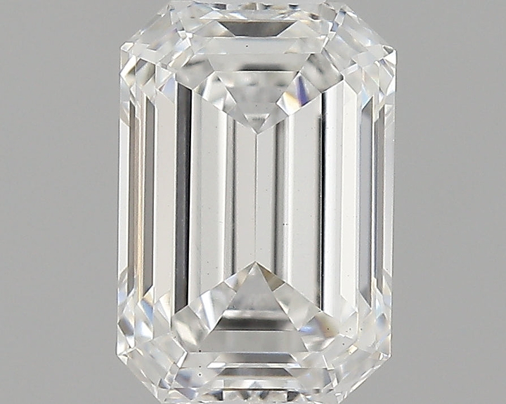 0.74 Carat Emerald Shaped Ideal Cut VS1 IGI Certified Lab Grown Diamond