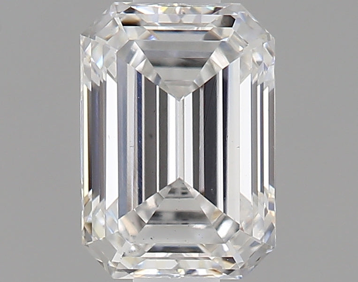 0.73 Carat Emerald Shaped Ideal Cut VS1 IGI Certified Lab Grown Diamond