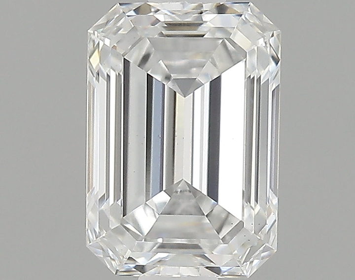 0.83 Carat Emerald Shaped Ideal Cut VS1 IGI Certified Lab Grown Diamond