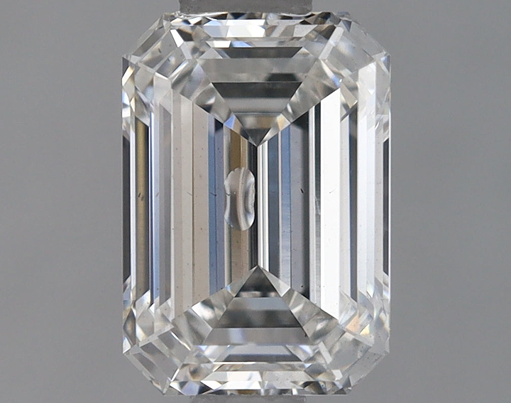 0.97 Carat Emerald Shaped Ideal Cut VS2 IGI Certified Lab Grown Diamond