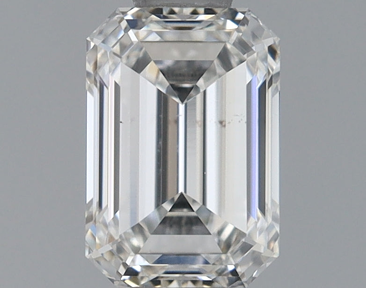 0.74 Carat Emerald Shaped Ideal Cut VS1 IGI Certified Lab Grown Diamond
