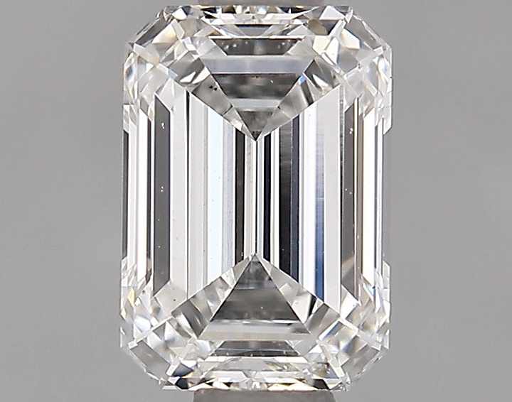0.84 Carat Emerald Shaped Ideal Cut VS2 IGI Certified Lab Grown Diamond