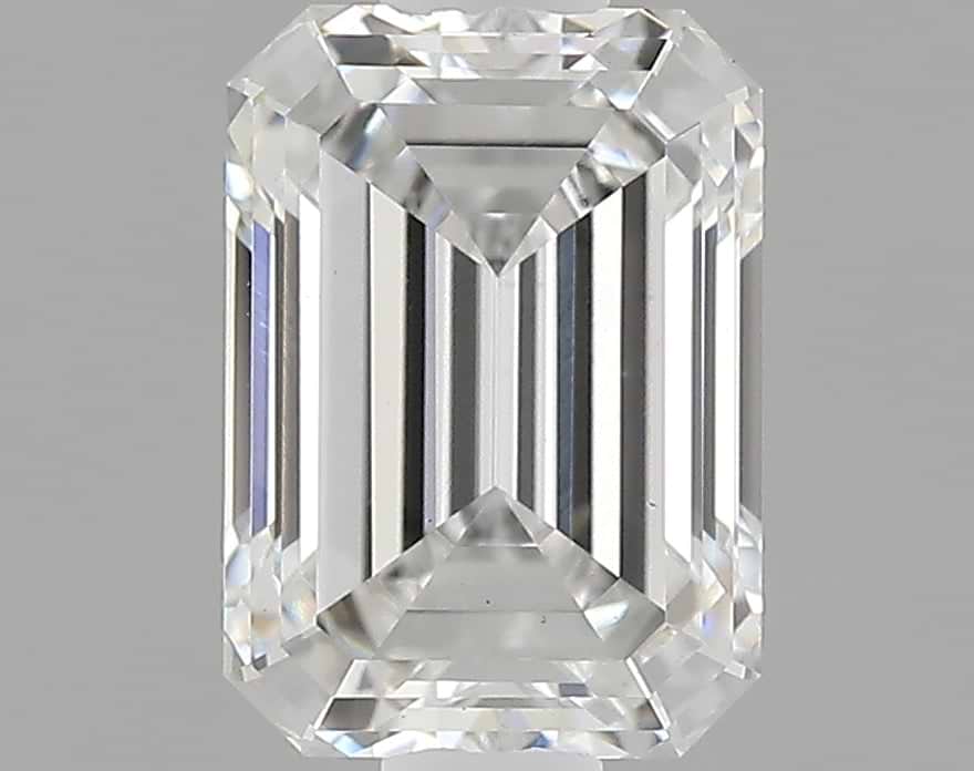 0.86 Carat Emerald Shaped Ideal Cut VS1 IGI Certified Lab Grown Diamond