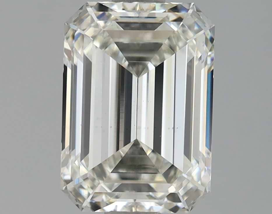 1.69 Carat Emerald Shaped Ideal Cut Vs1 Igi Certified Lab Grown Diamond