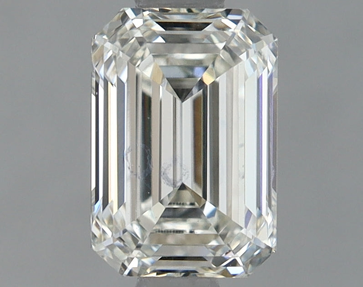 1.02 Carat Emerald Shaped Ideal Cut VVS2 IGI Certified Lab Grown Diamond