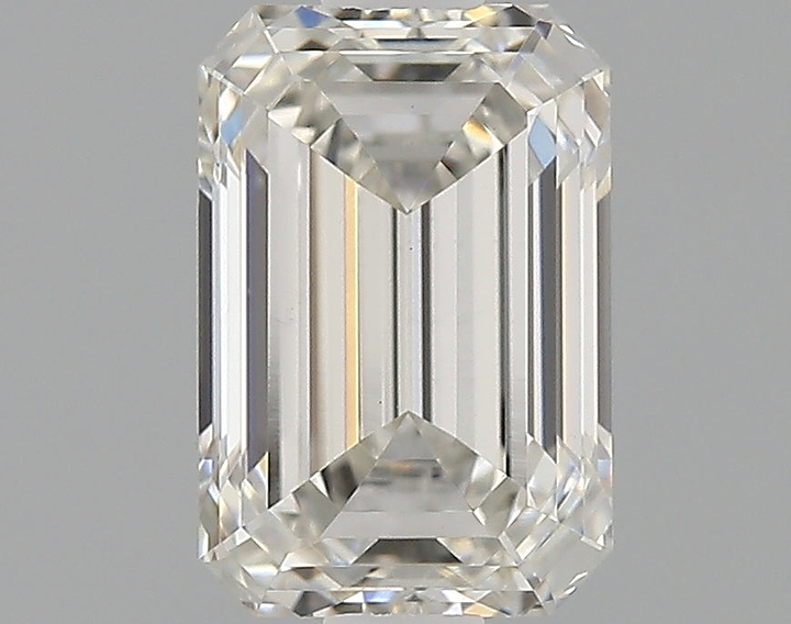 1.12 Carat Emerald Shaped Ideal Cut VVS2 IGI Certified Lab Grown Diamond