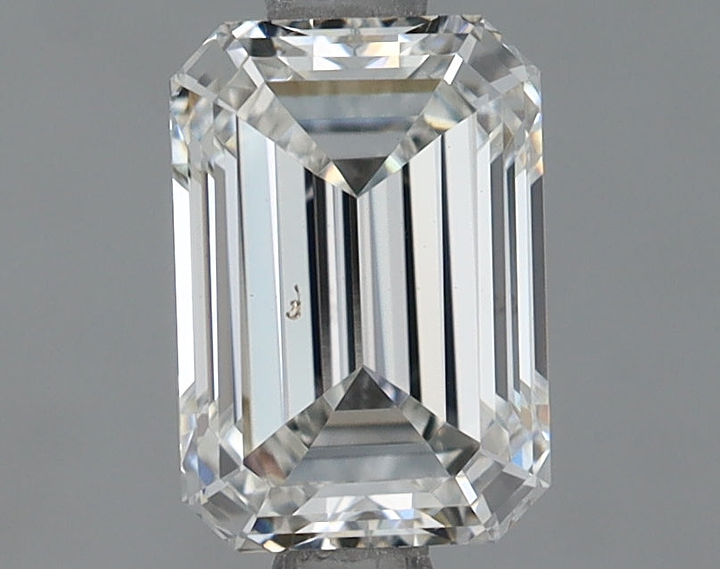 1.13 Carat Emerald Shaped Ideal Cut VVS2 IGI Certified Lab Grown Diamond