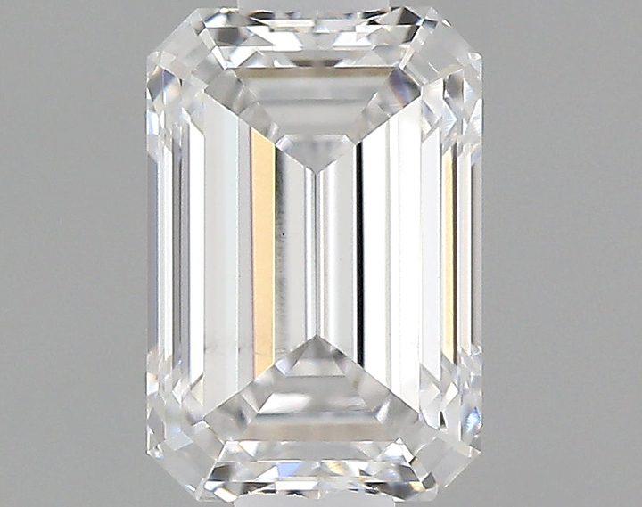 0.81 Carat Emerald Shaped Ideal Cut VS2 IGI Certified Lab Grown Diamond