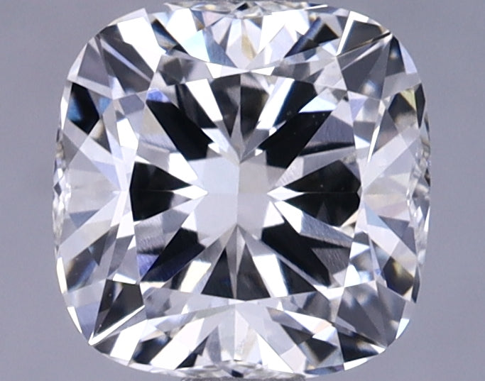 1.4 Carat Cushion Shaped Ideal Cut VVS2 IGI Certified Lab Grown Diamond