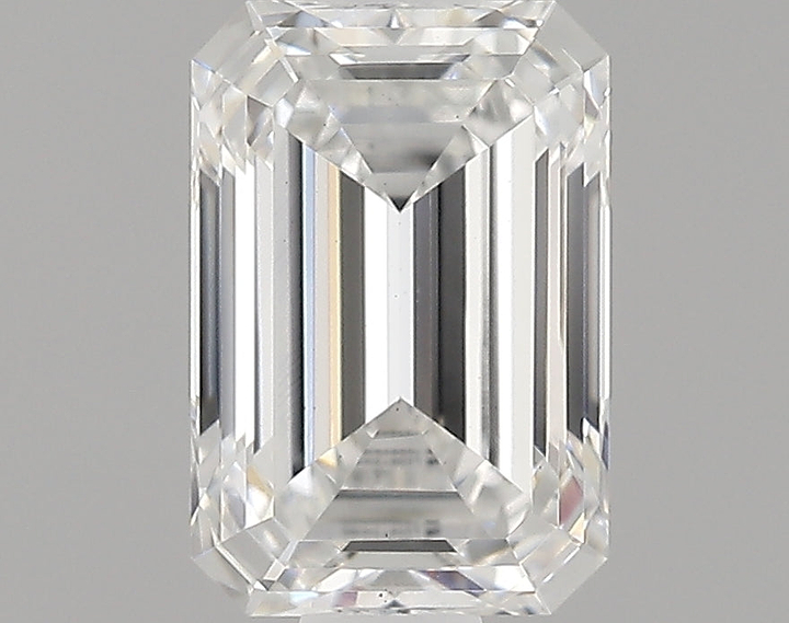 0.79 Carat Emerald Shaped Very Good Cut VS1 IGI Certified Lab Grown Diamond