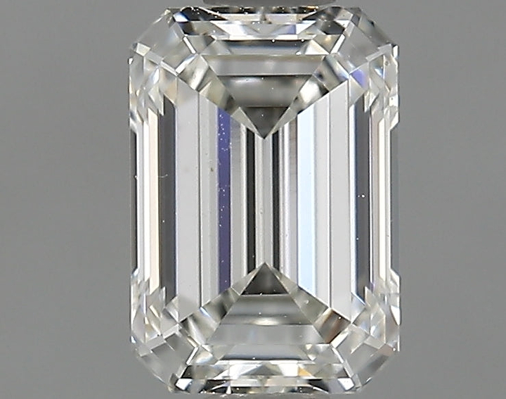 1.11 Carat Emerald Shaped Ideal Cut VVS2 IGI Certified Lab Grown Diamond