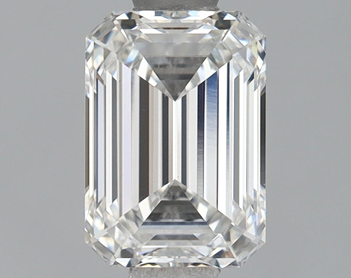 1.12 Carat Emerald Shaped Ideal Cut VVS2 IGI Certified Lab Grown Diamond