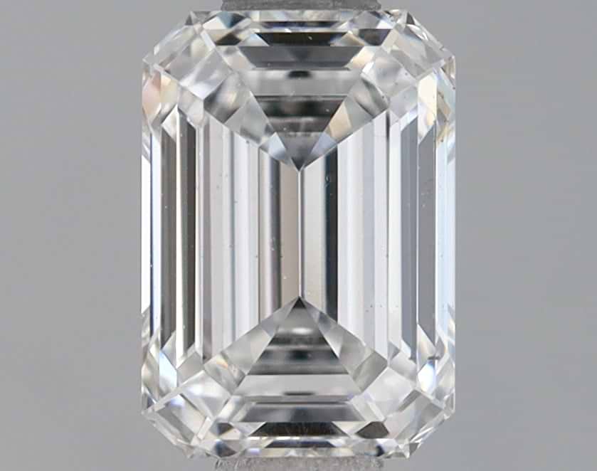 0.93 Carat Emerald Shaped Ideal Cut VS2 IGI Certified Lab Grown Diamond