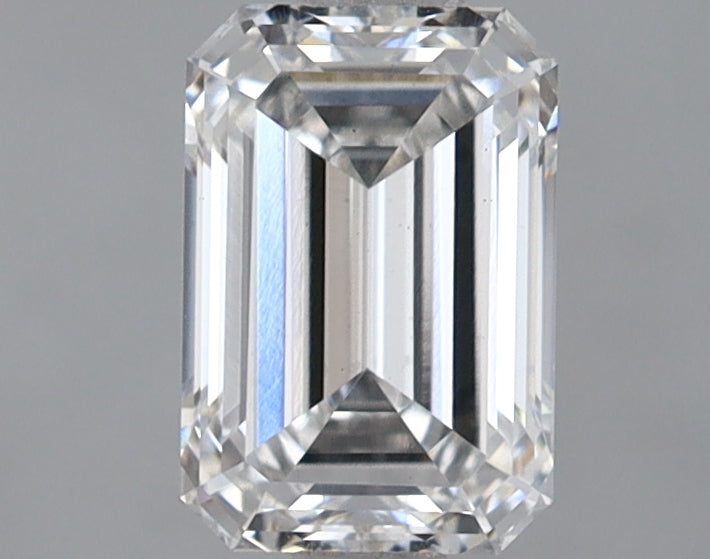 1.27 Carat Emerald Shaped Ideal Cut VS2 IGI Certified Lab Grown Diamond