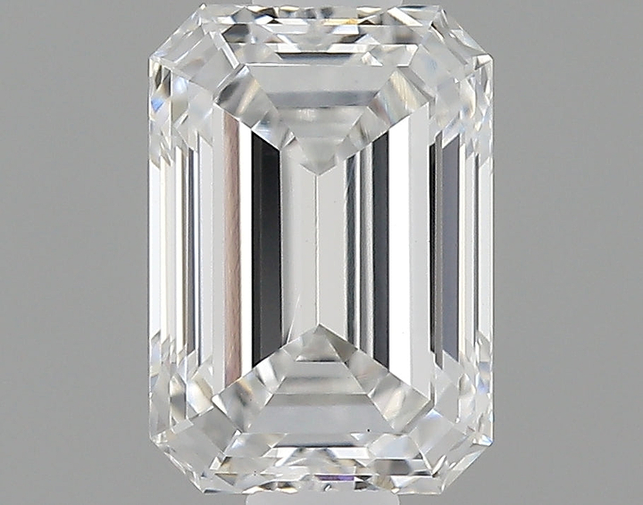 0.77 Carat Emerald Shaped Very Good Cut VVS2 IGI Certified Lab Grown Diamond