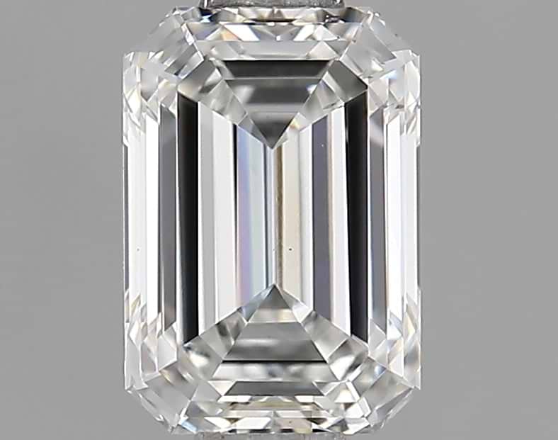 0.83 Carat Emerald Shaped Ideal Cut VS2 IGI Certified Lab Grown Diamond