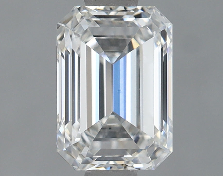 1.21 Carat Emerald Shaped Ideal Cut VVS2 IGI Certified Lab Grown Diamond