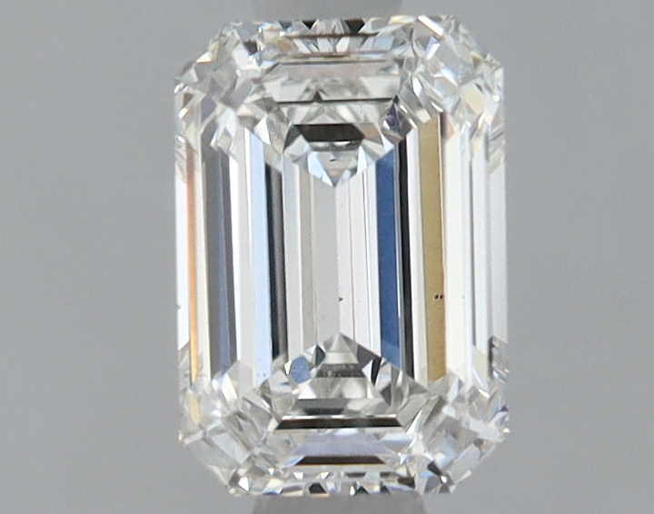0.87 Carat Emerald Shaped Ideal Cut VS1 IGI Certified Lab Grown Diamond