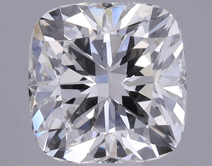 1.52 Carat Cushion Shaped Ideal Cut VVS2 IGI Certified Lab Grown Diamond