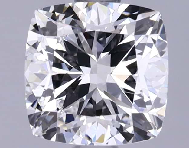 1.45 Carat Cushion Shaped Ideal Cut VVS2 IGI Certified Lab Grown Diamond