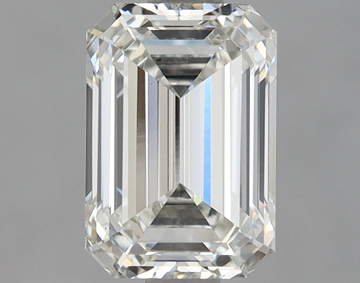 1.74 Carat Emerald Shaped Ideal Cut VS1 IGI Certified Lab Grown Diamond