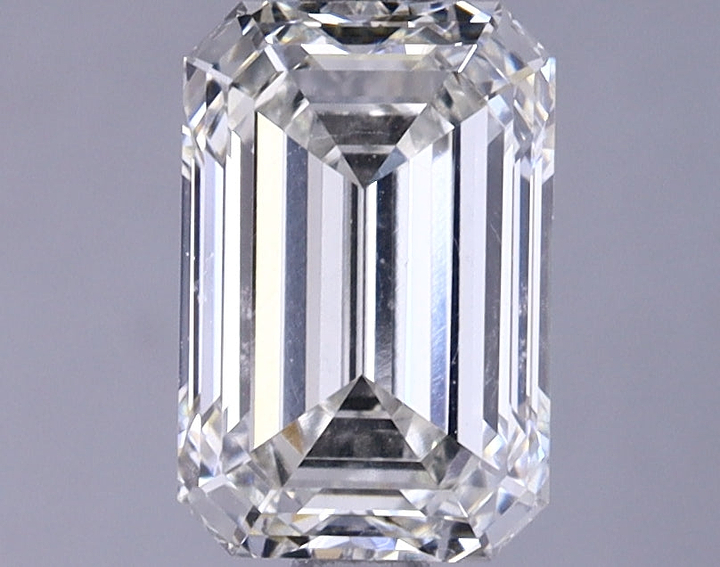 1.83 Carat Emerald Shaped Excellent Cut VVS2 IGI Certified Lab Grown Diamond