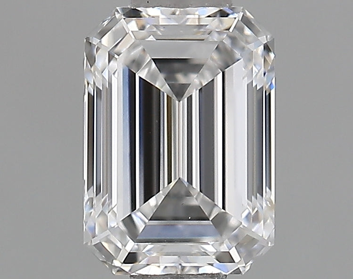 0.71 Carat Emerald Shaped Ideal Cut VS1 IGI Certified Lab Grown Diamond
