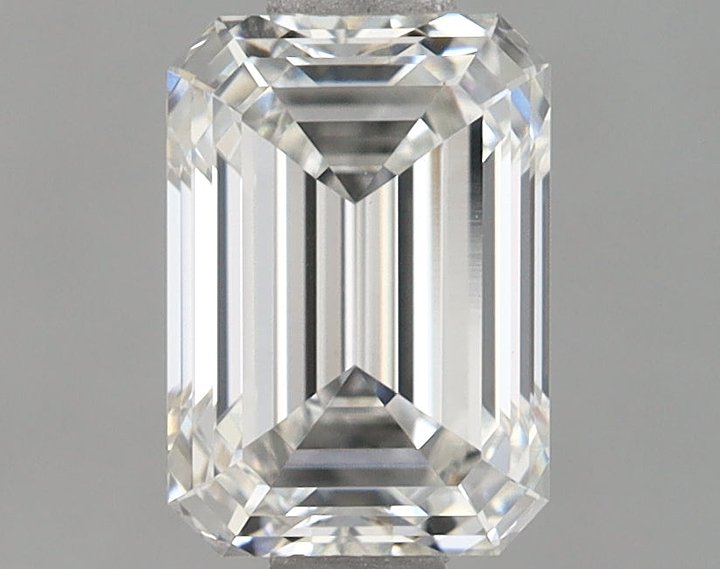 1.19 Carat Emerald Shaped Ideal Cut VVS2 IGI Certified Lab Grown Diamond