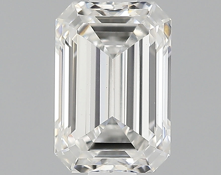0.82 Carat Emerald Shaped Ideal Cut VS1 IGI Certified Lab Grown Diamond