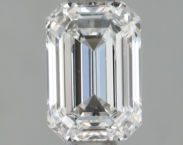 0.73 Carat Emerald Shaped Ideal Cut VS1 IGI Certified Lab Grown Diamond