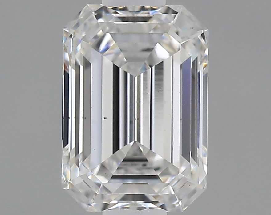 0.89 Carat Emerald Shaped Ideal Cut VS1 IGI Certified Lab Grown Diamond