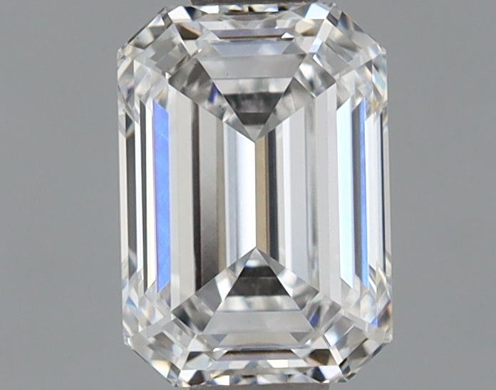 0.72 Carat Emerald Shaped Ideal Cut VS1 IGI Certified Lab Grown Diamond